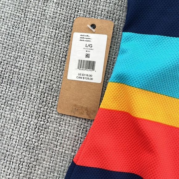 NWT!! Sperry Multicolor Striped One Piece Swimsuit - Picture 4 of 9